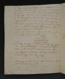 Photo 2 : Campagne de Saxe. LETTRE AUTOGRAPHE DU SOLDAT PILLON, fusilier-chasseur au 1er Bataillon, 1è Compagnie, 1er Régiment, À SES PARENTS à St Germer de Fly, Saxe Gotha le 25 avril 1813. 18856-22