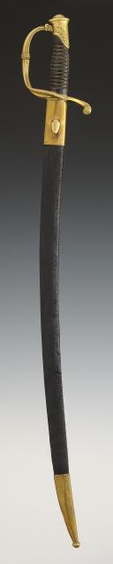 Photo 2 : SABRE D'OFFICIER D'INFANTERIE, modèle 1821, Monarchie de Juillet. 29611R