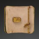 Photo 2 : PLAQUE DE CEINTURON D'OFFICIER DE CAVALERIE DE LA GARDE ROYALE Restauration. 33822