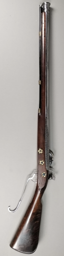 Photo 2 : FUSIL MOUSQUET DIT « DE VAUBAN », arme à silex et à mèche.