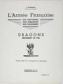 Photo 3 : L'ARMEE FRANCAISE Planche No 24 - DRAGONS - L. Rousselot
