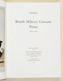 Photo 3 : Index to British Military Costume Prints