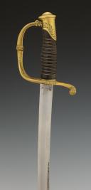 Photo 4 : SABRE D'OFFICIER D'INFANTERIE, modèle 1821, Monarchie de Juillet. 29611R