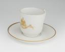 Photo 5 : GRENADIER GUARD 3rd REGIMENT IMPERIAL COFFEE CUP, officer's service, Second Empire. 29246-40