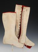 Photo 5 : PAIR OF ZOUAVE CAMPAIGN GAITERS-LEGGINGS, Second Empire - Third Republic. 31241R