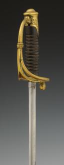 Photo 5 : SABRE D'OFFICIER D'INFANTERIE, modèle 1821, Monarchie de Juillet. 29611R