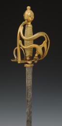 Photo 7 : FORTE ÉPÉE DE LA 1ère COMPAGNIE DES MOUSQUETAIRES DE LA MAISON MILITAIRE DU ROI, modèle 1762 (1762-1775), Ancienne Monarchie. 32217