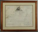 Photo 1 : RARE Certificate of Honour of artillery, awarded by Bonaparte First Consul 