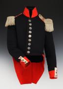 CAPTAIN'S UNIFORM OF THE NATIONAL GUARD HUNTERS, July Monarchy. Item number 31668C.