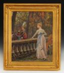 ORANGE MAURICE - LANCIER HOLLANDAIS DE LA GARDE IMPÉRIALE PREMIER EMPIRE : Huile originale sur toilr, XXème nsiècle. 33566