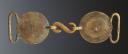 Photo 2 : OFFICER BELT BUCKLES OF LIGHT CAVALRY, First Empire - Restoration. 29246-26