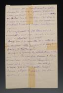 Photo 2 : Expédition du Tonkin. LETTRE AUTOGRAPHE SIGNÉE NÉGRIER (Oscar) ADRESSÉE À « MON CHER GRISOT », Bac Ninh le 30 juillet 84. 18999-12
