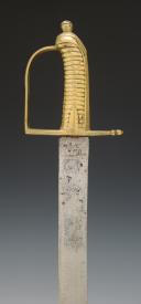 Photo 4 : INFANTRY SABER OF A REGIMENT OF FOOT GRENADIERS, known as lighter, model 1776, Former Monarchy - Revolution. 25020