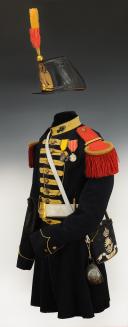 Photo 5 : TROOP UNIFORM OF THE 1st REGIMENT OF VOLTIGEURS OF THE IMPERIAL GUARD, model 1860, Second Empire. 26888