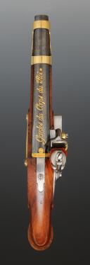 Photo 5 : OFFICER'S PISTOL OF THE ROYAL BODYGUARD HOUSEHOLD, first model, 1814-1816, First Restoration. 31173