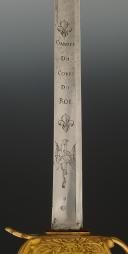 Photo 6 : SABRE DES GARDES DU CORPS DU ROI, modèle 1814, Restauration. 33466