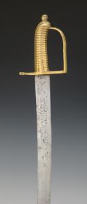 Photo 7 : INFANTRY SABER OF A REGIMENT OF FOOT GRENADIERS, known as lighter, model 1776, Former Monarchy - Revolution. 25020