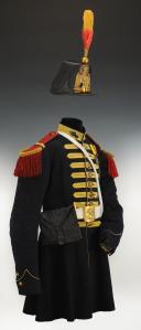 Photo 7 : TROOP UNIFORM OF THE 1st REGIMENT OF VOLTIGEURS OF THE IMPERIAL GUARD, model 1860, Second Empire. 26888