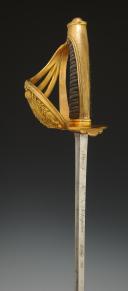 Photo 9 : SABRE DES GARDES DU CORPS DU ROI, modèle 1814, Restauration. 33466