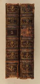 PIGANIOL DE LA FORCE. Nouveau voyage de France avec itinéraires et des cartes, 2 volumes. 