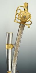 Photo 1 : Sword of a Carabineer field Officer who took part in the Battle of Waterloo on 18th June 1815, First Empire. 