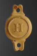 BOSSETTE POUR MORS DE HUSSARD, modèle 1861, Second Empire 29246-12