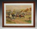 LUCIEN ROUSSELOT - COMMANDER OF THE 5th REGIMENT OF CHASSEURS À CHEVAL, 1806-1807, First Empire: watercolor gouache. 31223