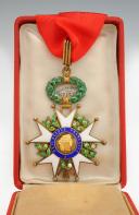 Photo 2 : COMMANDER'S JEWEL OF THE LEGION OF HONOR, jeweler's model in gilded silver, 1946-1958, Fourth Republic. 26418