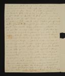 Photo 2 : LETTER FROM A FRENCH PRISONER OF WAR IN ENGLAND "Amédée" TO HIS MOTHER Mrs. de Thoisy, residing in Joudes, Leek August 2, 1806. 18910-16