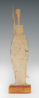 Photo 2 : CORPS DES MATELOTS DE LA GARDE PREMIER EMPIRE : SOLDATS DE STRASBOURG FIGURINE DE CARTE EN CARTON gouaché par la famille WURTZ, deuxième tiers du XIXème siècle, vers 1815-1848. 31156