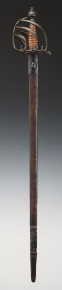 Photo 2 : SABRE D'OFFICIER DE LA GENDARMERIE DE FRANCE, 2ème COMPAGNIE ANGLAISE, Ancienne Monarchie, vers 1780-1788. 34716