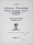 Photo 3 : L'ARMEE FRANCAISE Planche No 24 - DRAGONS - L. Rousselot