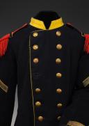 Photo 3 : Uniform of a quartermaster sergeant registered as "8024" assigned to the 73rd Line Infantry Regiment, Second Empire - Third Republic. 31230-31231-31232R
