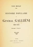 Photo 3 : BRULAT – Histoire populaire du Gl Galliéni