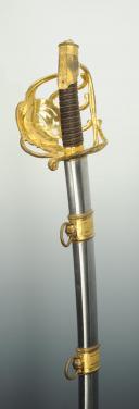 Photo 4 : Sword of a Carabineer field Officer who took part in the Battle of Waterloo on 18th June 1815, First Empire. 