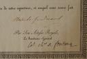 Photo 4 : CERTIFICATE OF SERVICE BY THE DUKE OF BERRY TO THE COUNT OF CLERMONT, Lieutenant of the Musketeers of the 1st Company, 1816, Restoration period. 29269.
