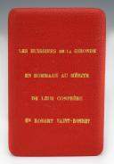Photo 4 : COMMANDER'S JEWEL OF THE LEGION OF HONOR, jeweler's model in gilded silver, 1946-1958, Fourth Republic. 26418