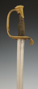Photo 4 : SABRE D'OFFICIER D'INFANTERIE, modèle 1845, Monarchie de Juillet. 29619