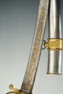 Photo 5 : Sword of a Carabineer field Officer who took part in the Battle of Waterloo on 18th June 1815, First Empire. 