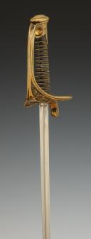 Photo 5 : SABRE D'OFFICIER D'INFANTERIE, modèle 1845, Monarchie de Juillet. 29619