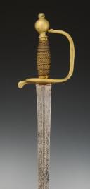 Photo 5 : FORTE ÉPÉE DE CAVALERIE, modèle 1734, « DRAGONS DE LHOSPITAL », Ancienne Monarchie. 34001