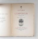 Photo 1 : Lettres à l’Empereur écrites en 1916