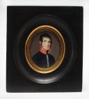 Photo 1 : DIRECTEUR DES POSTES MILITAIRES, Premier Empire : portrait miniature. 17192