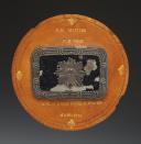 BELT BUCKLE OF MR. A.M.J. DECOURTE, ROYAL BODYGUARD IN THE COMPANY OF NOAILLES, Restoration. 30014