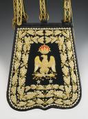 REPRODUCTION DU CEINTURON ET DE LA SABRETACHE DU GÉNÉRAL DES HUSSARDS LASALLE Premier Empire, XXIème siècle. 32724