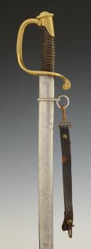 SABRE D'OFFICIER D'INFANTERIE, modèle 1840, Troisième République. 29618R