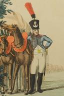 Photo 2 : MARTINET : Troupes françaises, planche 101, Train des équipages de la Garde Impériale, Premier Empire.