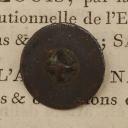 Photo 2 : BUTTON FROM THE 13TH ARTILLERY BATTALION OF THE FLEET TEAMS, First Empire model. 30241