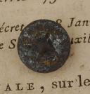Photo 2 : BUTTON FROM THE 48th INFANTRY REGIMENT, First Empire. 20737-27