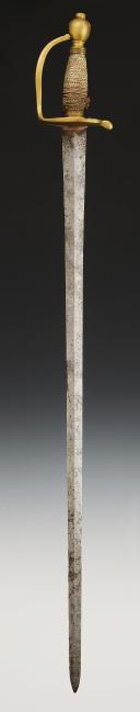 Photo 2 : INFANTRY FUSILIER'S SWORD, 1748 to 1763, Former Monarchy. 32174-1